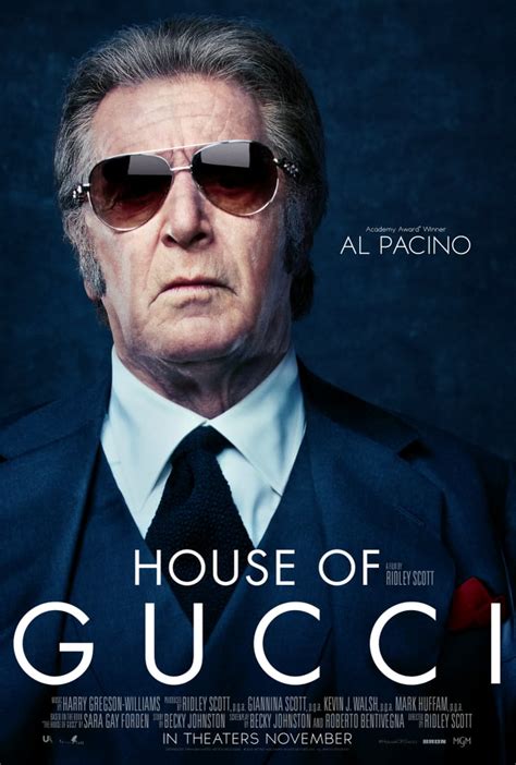 cast of new gucci movie|al pacino in gucci movie.